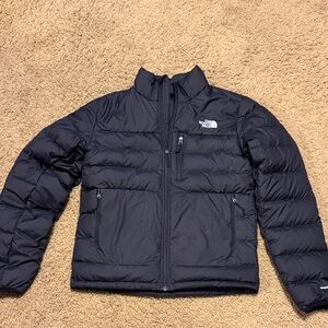 North Face Men’s size small black puffer Jacket